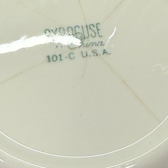 4 1950's Restaurant Bread and Butter Plates - Picture 9 of 11